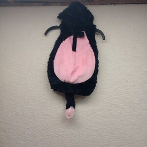 Princess Paradise Toddler Black Cat Costume Faux Fur Hooded Vest 18M-2T Pink